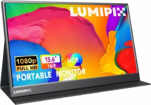 LUMIPIX 15.6-Inch 1080P Portable Monitor