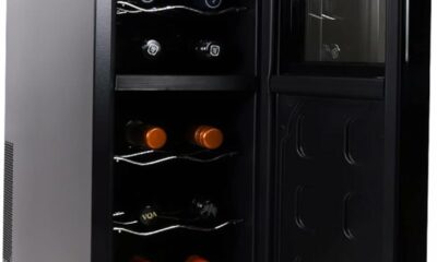 Koolatron 18-Bottle Wine Cooler with Dual Temperature Zones product image