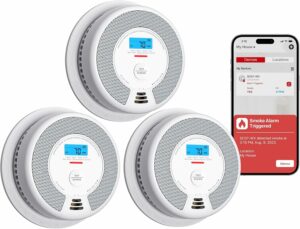X-Sense SC07-WX Wi-Fi Smoke & CO Detector (3-Pack)