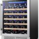Yeego 24-Inch Wine Fridge 47-Bottle Single Zone (5.12 Cu.ft) product image