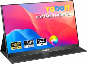 Yodoit 15.6-Inch 144Hz FHD Portable Monitor