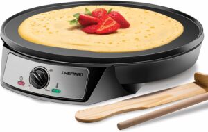 Chefman 12-Inch Electric Crepe Maker & Griddle