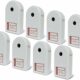 Zircon Contractor Pack of Leak Alert Electronic Water Detectors, Batteries not included, White, 8-Pack Standard Packaging product image