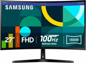 Samsung LS27D366GANXZA 27-Inch FHD 1800R Curved Monitor 100Hz
