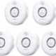 RUIKORING Water Leak Alarm Detector 5-Pack, 120dB Alert, IP66 Waterproof product image