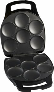 Imusa 6-Slot Electric Waffle Iron with Temperature Control