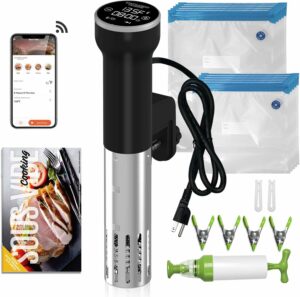 CATTLEMAN CUISINE Sous Vide Immersion Circulator 1000W Wi-Fi (IPX7)