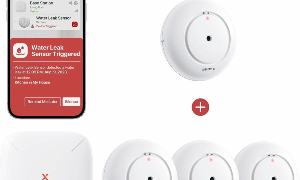 X-Sense SWS51 Wi-Fi Water Leak Detector product image