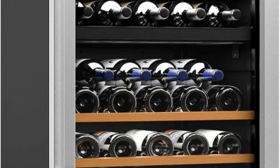 ROVSUN 33-Bottle Dual Zone Wine Cooler product image
