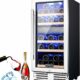 BODEGA Dual Zone 30-Bottle Wine Cooler (15-Inch) product image