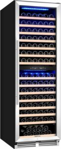 BODEGA 24-Inch 174-Bottle Dual Zone Wine Cellar