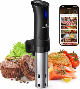 BLITZHOME Sous Vide Immersion Circulator 1100W (Wi-Fi)
