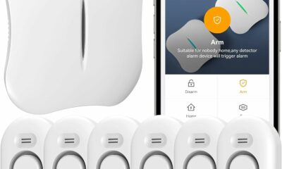 METAK WD61 Wi-Fi Water Leak Detector with 6 Sensors & Gateway product image