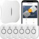 METAK WD61 Wi-Fi Water Leak Detector with 6 Sensors & Gateway product image