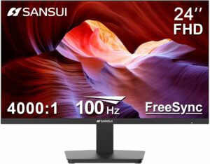 SANSUI ES-24F2 24-Inch 100Hz FHD Monitor