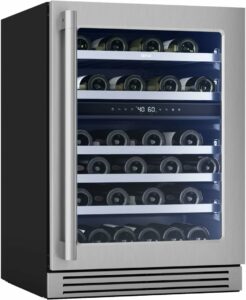 Zephyr Presrv 24-Inch Dual Zone Wine Cooler 45-Bottle