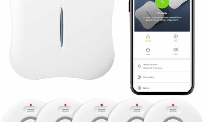 RUIKORING WiFi Water Leak Detector 5-Pack with Hub product image