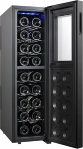 Koolatron 18-Bottle Wine Cooler with Dual Temperature Zones product image
