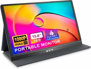 KYY 15.6-Inch 1080P Portable Monitor