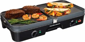 Hamilton Beach 38546 3-in-1 Indoor Grill and Griddle