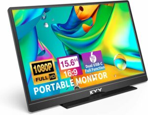 KYY 15.6-Inch FHD 1080P Portable Monitor