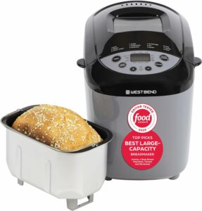 West Bend Hi-Rise Bread Maker 12-Program 3-Lb