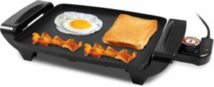 Elite Gourmet EGR-2722B 10.5" x 8.5" Electric Griddle
