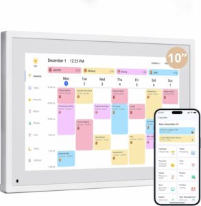 Dragon Touch 10.1-Inch Digital Calendar Family Planner