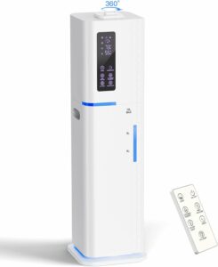 Zeova 10L Ultrasonic Humidifier for Large Rooms