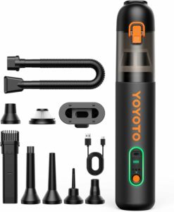 yoyoto Handheld Vacuum Cordless 21000Pa 4-in-1