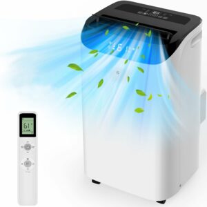 HUMHOLD 12000 BTU Portable Air Conditioner with Dehumidifier