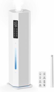 GloryAir 2.38Gal Cool Mist Humidifier for Large Room 500ft²