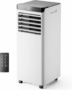 Pulemela 10K-07B 10000 BTU Portable Air Conditioner (450 Sq.Ft)