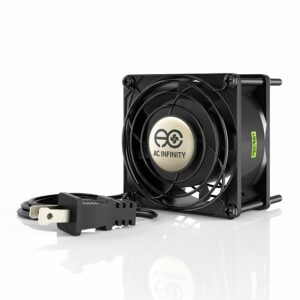 AC Infinity AXIAL 8038 80mm x 38mm 120V AC Muffin Fan