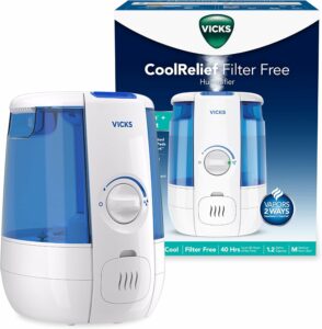 Vicks CoolRelief 1.2-Gal Cool Mist Humidifier