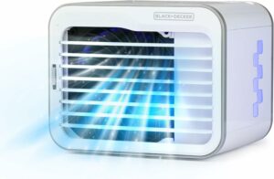 BLACK+DECKER BDMC10 Desktop Air Cooler with 0.5L Water Tank