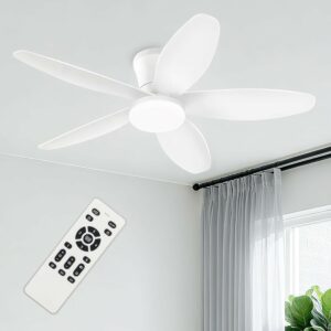Yoedivu 42-Inch Low Profile Ceiling Fan with Light product image