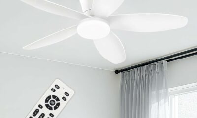 Yoedivu 42-Inch Low Profile Ceiling Fan with Light product image