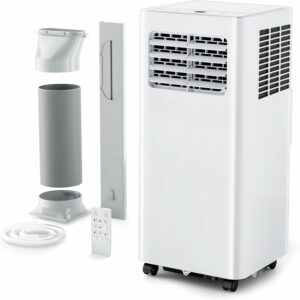 EUHOMY 8000 BTU Portable Air Conditioner with Dehumidifier product image