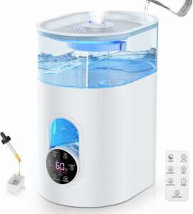 GloryAir 6L Cool & Warm Mist Humidifier with Smart Humidity Control