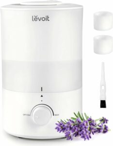 LEVOIT 3L Humidifier Cool Mist Ultrasonic with Essential Oil Diffuser