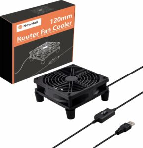 NewHail 120mm USB Fan with 3-Speed Controller