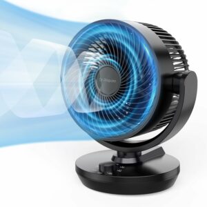 DR.PREPARE 11.3-Inch Oscillating Air Circulator Fan product image