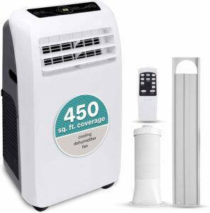 SereneLife 10,000 BTU Portable Air Conditioner with Dehumidifier product image