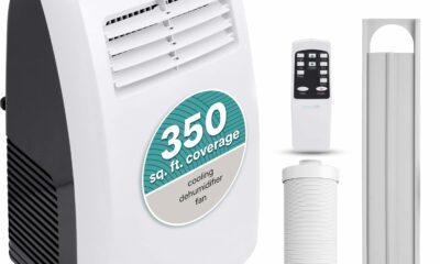 SereneLife 8000 BTU Portable Air Conditioner with Dehumidifier product image