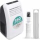 SereneLife 8000 BTU Portable Air Conditioner with Dehumidifier product image