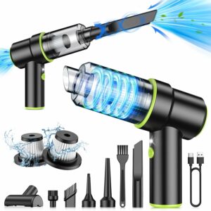 CODN Handheld Vacuum Cordless 12000PA with Air Duster