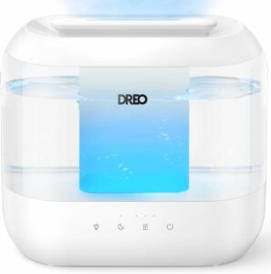 Dreo 4L Cool Mist Humidifier 36H Runtime 28 dB
