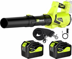 Sihuird 680CFM Cordless Leaf Blower with 2x6.0Ah Battery