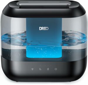 Dreo 4L Humidifier 36H Runtime 28 dB Quiet Cool Mist